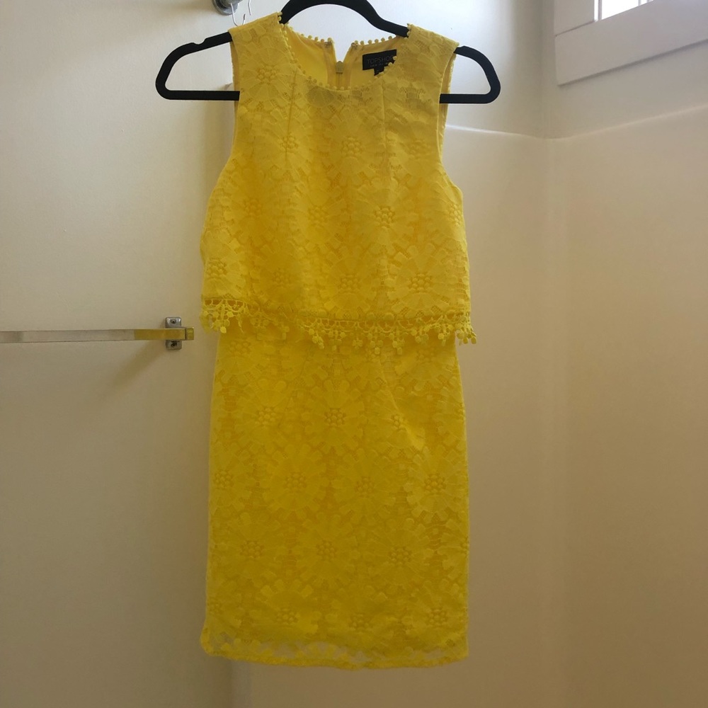 Yellow Topshop Dress